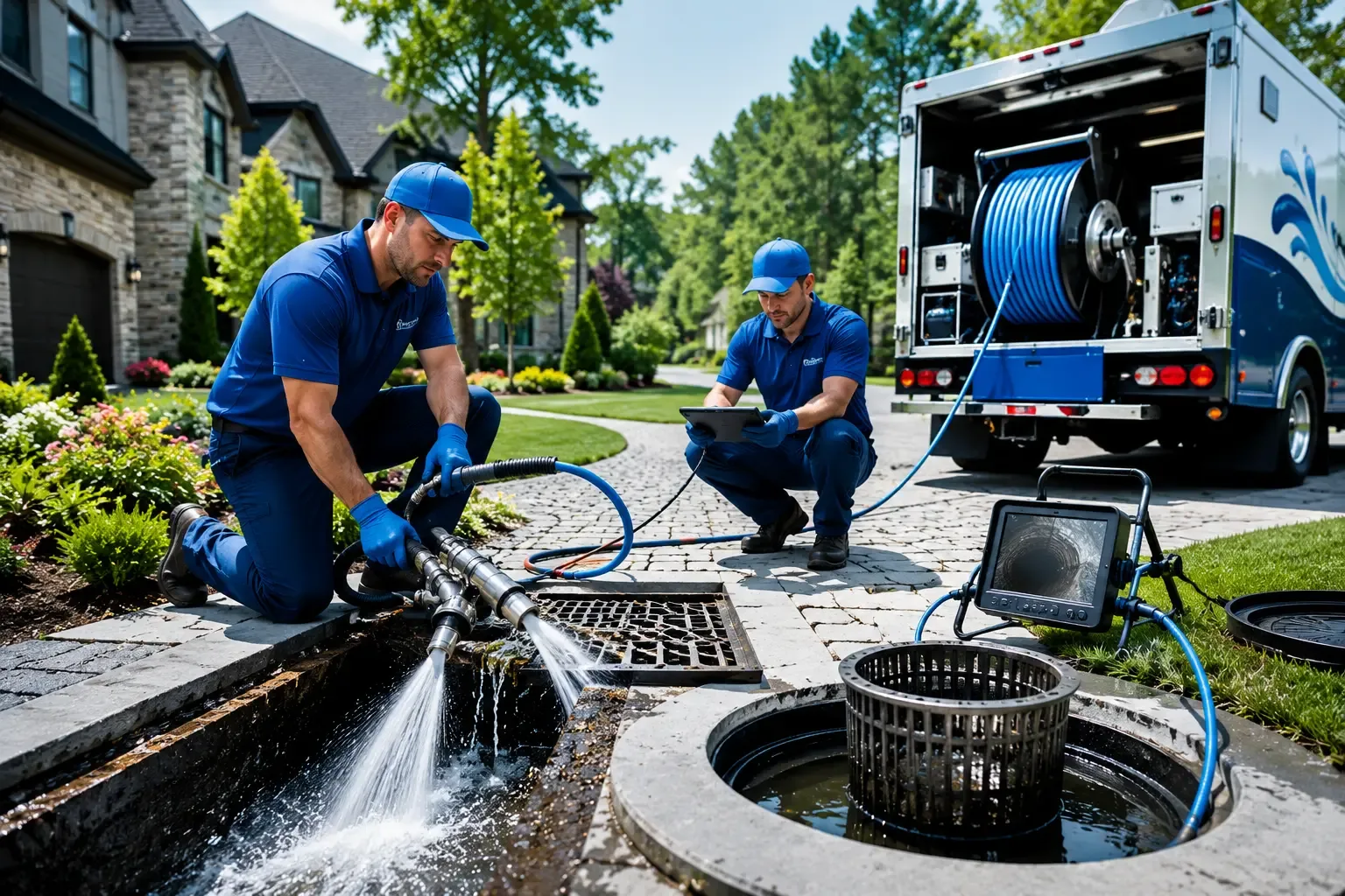 Local outdoor drain cleaning professionals in Marion, AL